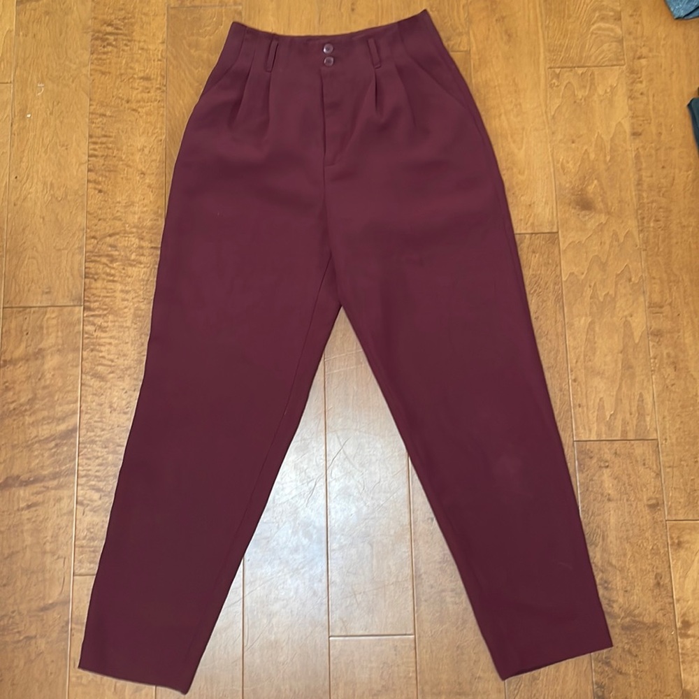 Vintage crepe trousers!